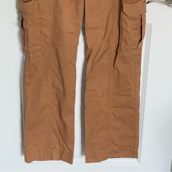 Abercrombie & Fitch Brown Cotton Relaxed Straight Cargo Pants - 47007 - Picture 7 of 12